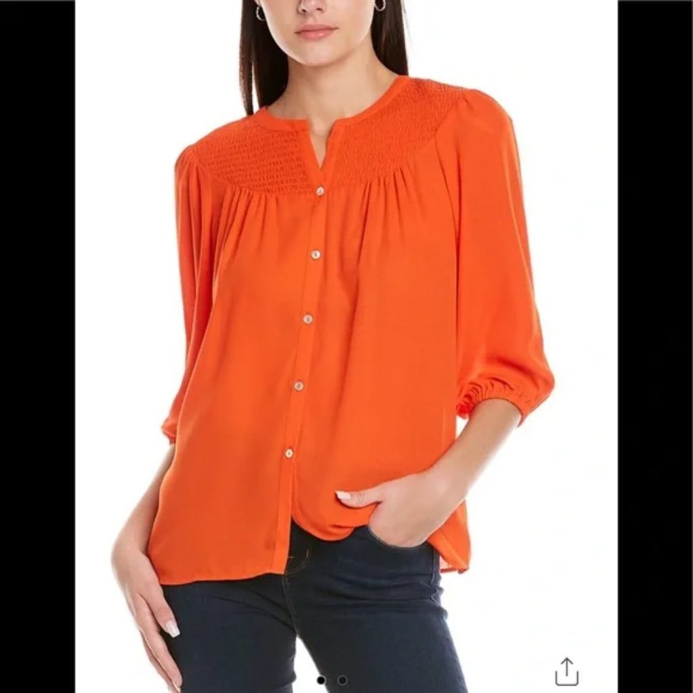 Nanette Lepore | Smocked Blouse
